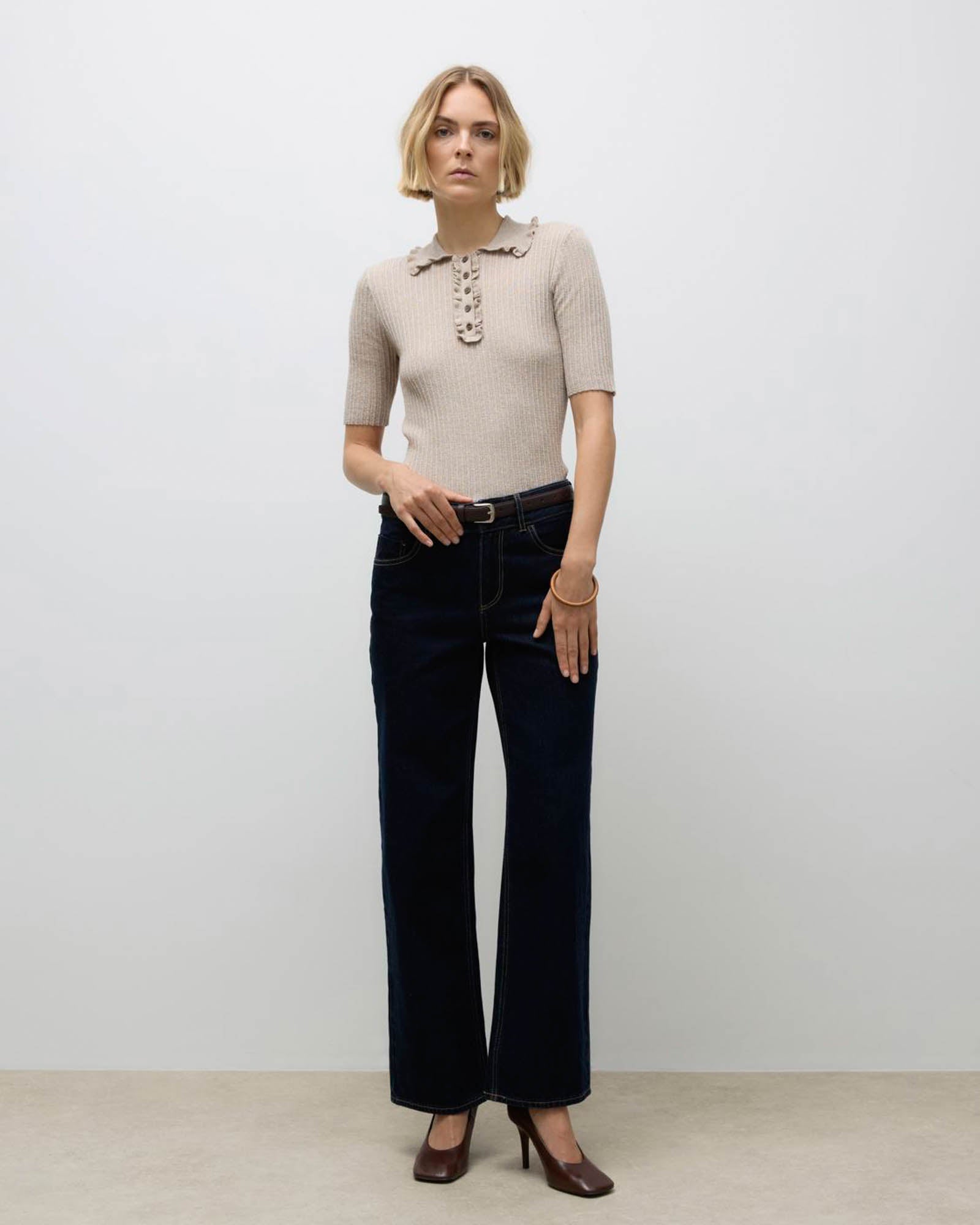 AWRENA WIDE LEG JEANS